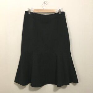 Classy Charcoal Grey Mermaid Hem Pencil Skirt